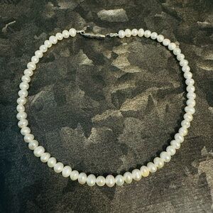 Cultured Genuine White Pearl 10” Anklet Chain Beaded Ankle Bracelet